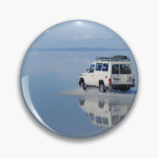 Item preview, Car on water - Salar Uyuni designed and sold by CasparTheRiddle.