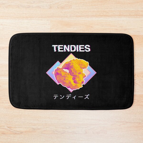Item preview, Vaporwave Art - Tendies Chicken Tenders Japanese Kanji Aesthetic Glitch designed and sold by Hitagivapor.