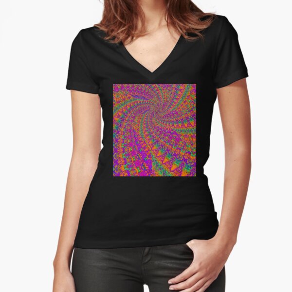 Fitted V-Neck T-Shirt