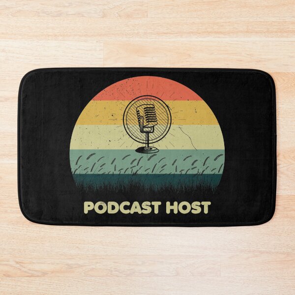 Artikelvorschau, Podcast Host Retro Style entworfen und verkauft von VintagePathway.