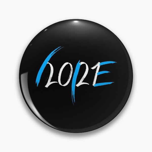 Item preview, Hope 2021 - New Year, New Hopes - Hope Is The Ultimate Cure! - Artistic Style New Year Design for Apparels, Hardcover Journal, Drawstring Bags Etc. designed and sold by ShaykhUmer.