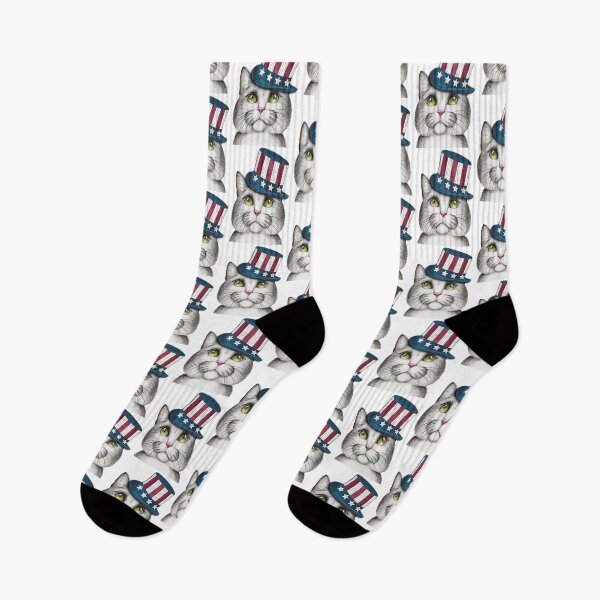 Item preview, Cat America 4th of July American Flag designed and sold by Pavnud.