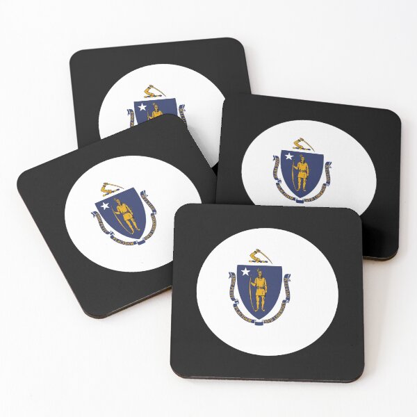 Item preview, Massachusetts flag flag designed and sold by GeogDesigns.