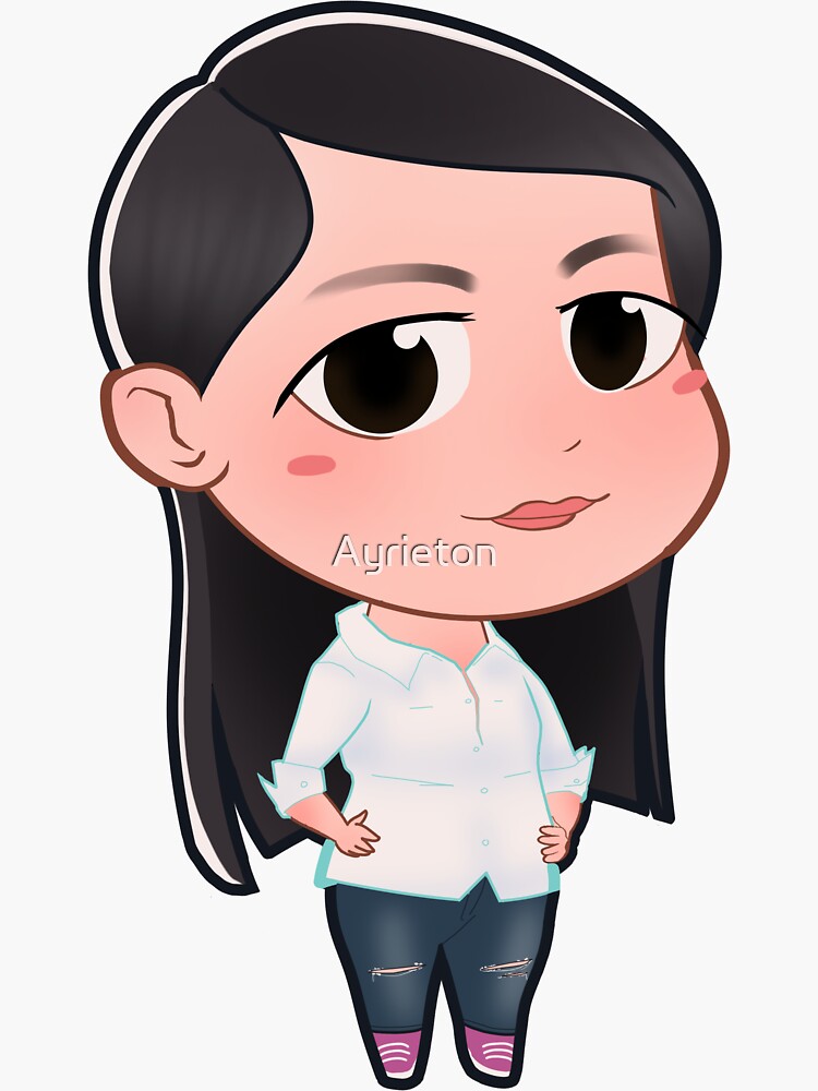 Anya Meme face Sticker for Sale by Ayrieton