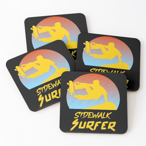 Item preview, Sidewalk Surfer - Surf / Skateboarding Design designed and sold by 1chillin.