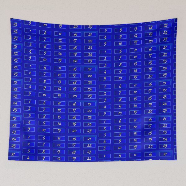 Item preview, numbers blue designed and sold by miaterinka.