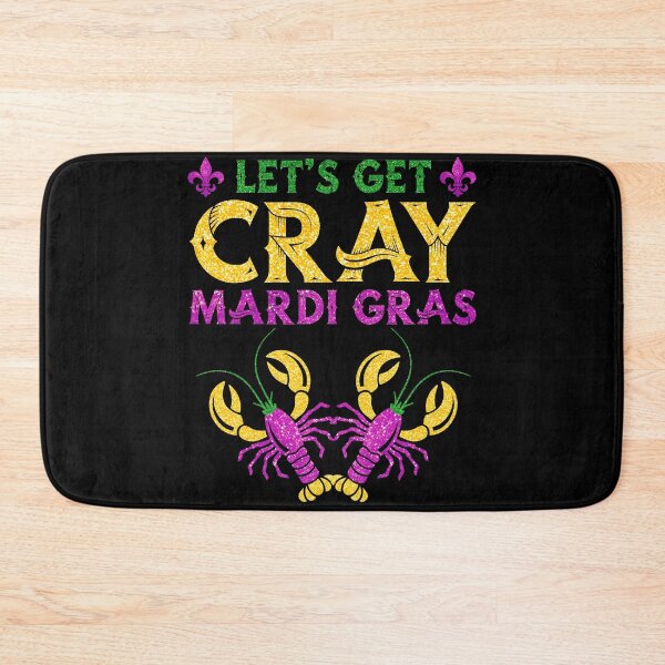 Item preview, Let's Get Cray Mardi Gras Funny Crawfish Seafood New Orleans Bachelorette designed and sold by topdesignarts.