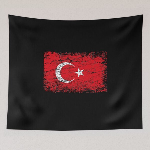 Item preview, Turkey Turkish flag flag designed and sold by GeogDesigns.