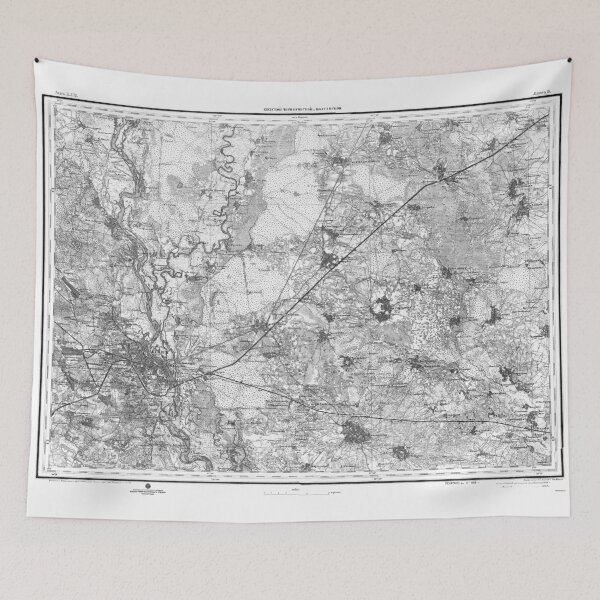 Item preview, Vintage Russian Empire Map designed and sold by Ankerd.