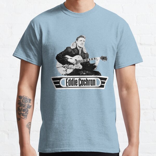 Eddie Cochrane Rockabilly Legend Men's Unisex T Shirt Tee 