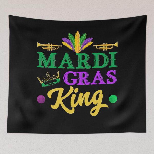 Item preview, Funny Mardi Gras King Gifts or King of Mardi Gras designed and sold by topdesignarts.