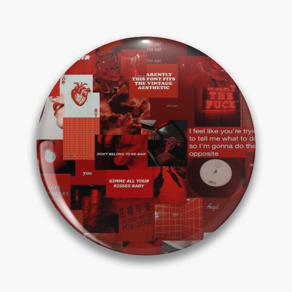 Item preview, Red aesthetic collage designed and sold by Als10806.