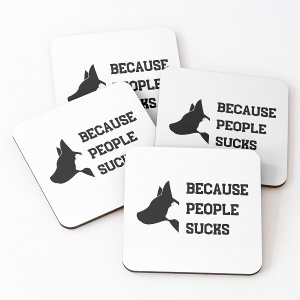 Item preview, Because people sucks designed and sold by InkTeeArt.