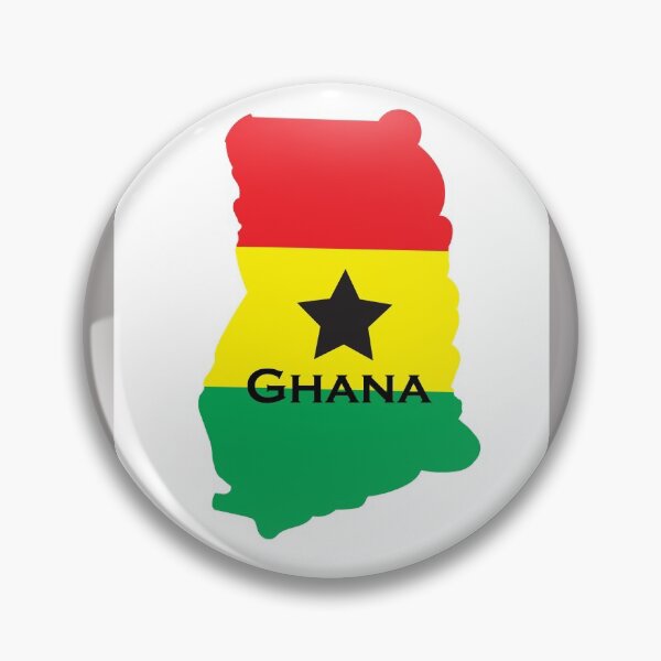 Item preview, An illustrative depiction of the map of Ghana. designed and sold by Jurie Maree.