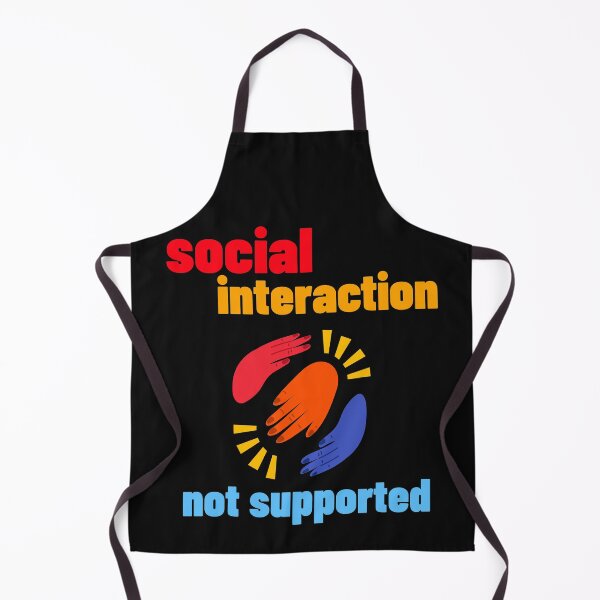 Item preview, Social Interaction Not Supported, Connected at a Distance designed and sold by DiscGolfTees.