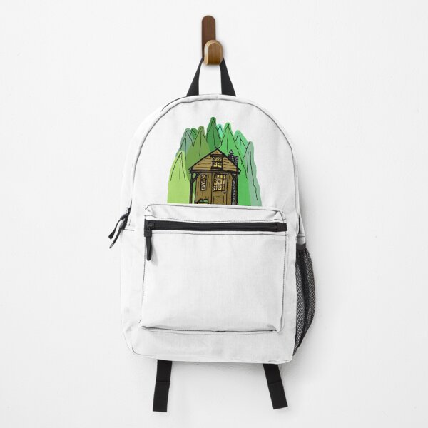 Item preview, Tiny house - Lofty Forest Cabin Sketch designed and sold by FoxCalledThread.