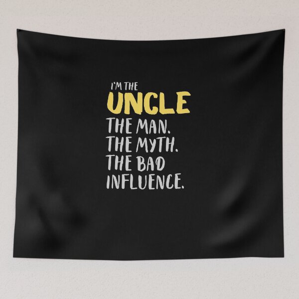 Item preview, Uncle Man Myth Bad Influence designed and sold by Emerg-Apparel.