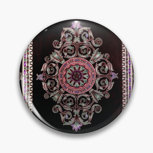 Item preview, floral print - red designed and sold by Sana--Art.