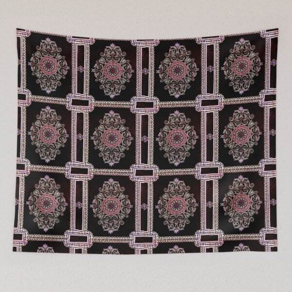 Item preview, floral print - red designed and sold by Sana--Art.