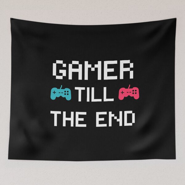 Item preview, Gamer Till The End (True Gamer) designed and sold by palaco210.
