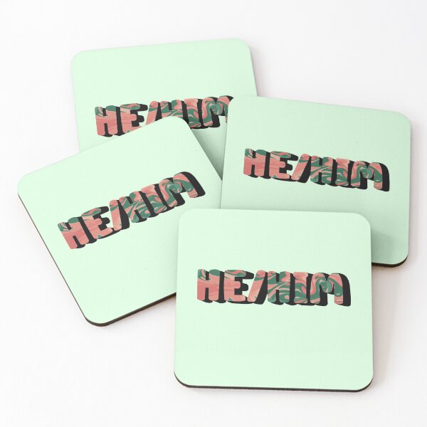 Item preview, Watermelon He/Him Pronoun designed and sold by EuropaPrints.