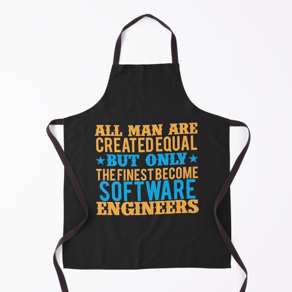 Item preview, All men are created equal but Only the Finest Become Software Engineers designed and sold by Mande Arts.