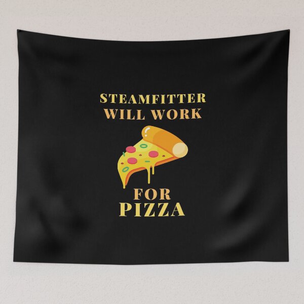 Item preview, steamfitter pizza designed and sold by SnowballStep.