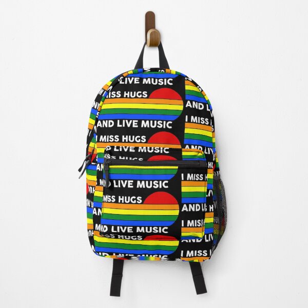 Item preview, I miss hugs and live music designed and sold by TekknoOutfits.