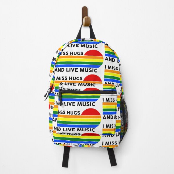 Item preview, I miss hugs and live music designed and sold by TekknoOutfits.