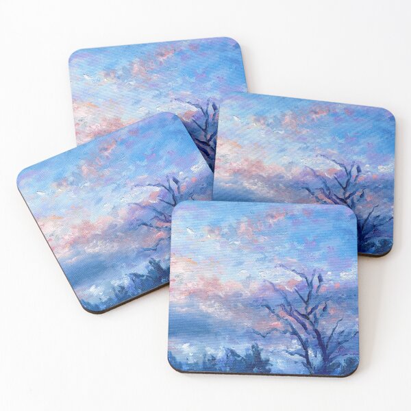 Item preview, Blue Sky Impressionist Clouds | Oil Painting designed and sold by Andrew Gaia.