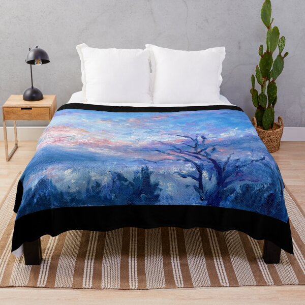 Item preview, Blue Sky Impressionist Clouds | Oil Painting designed and sold by Andrew Gaia.