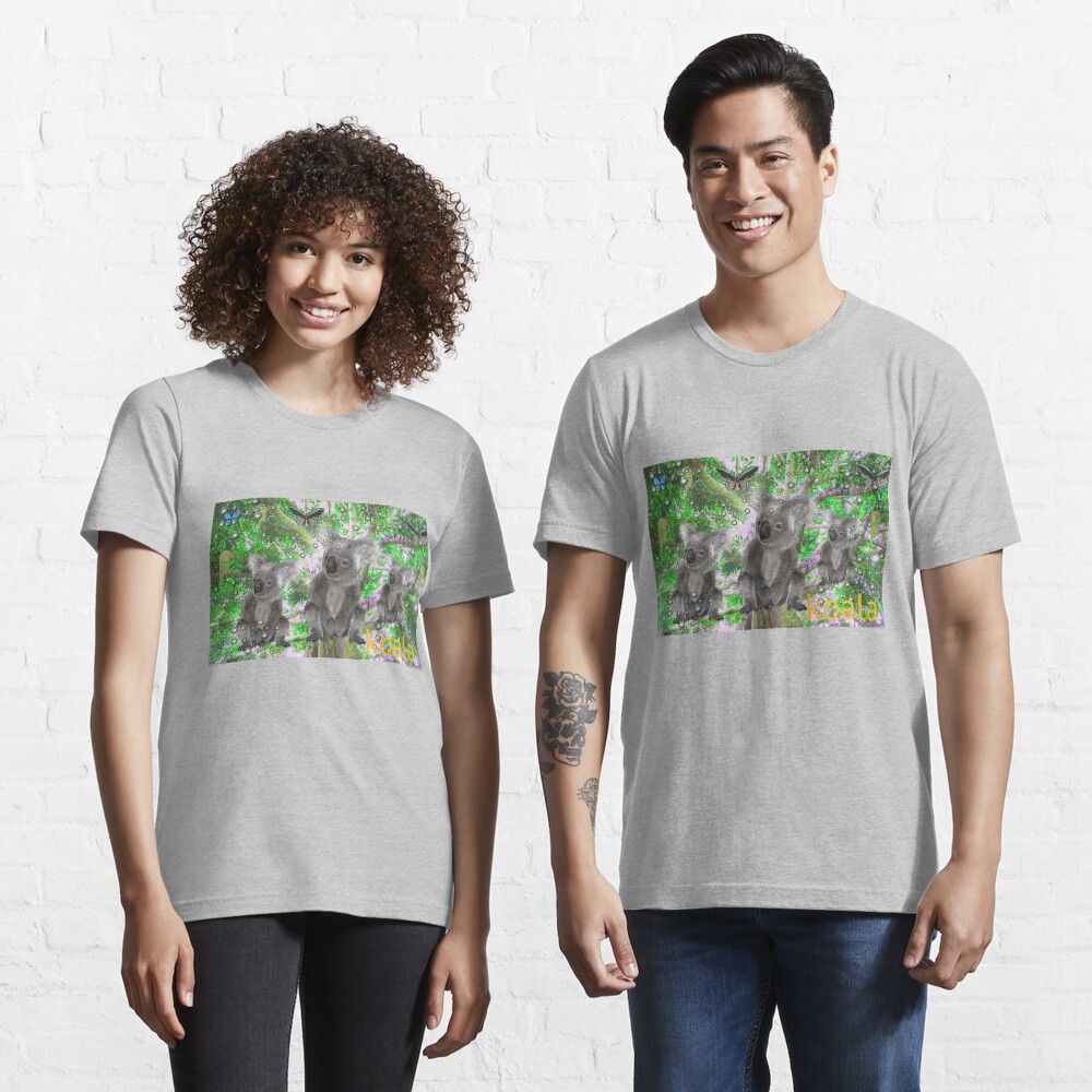 Koala in the rain shirt clearance