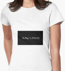 Kali Linux Faded No Dragon Women's Fitted T-Shirt