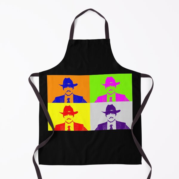 Item preview, Pedro pascal with Sombrero in Pop Art designed and sold by ecdato.