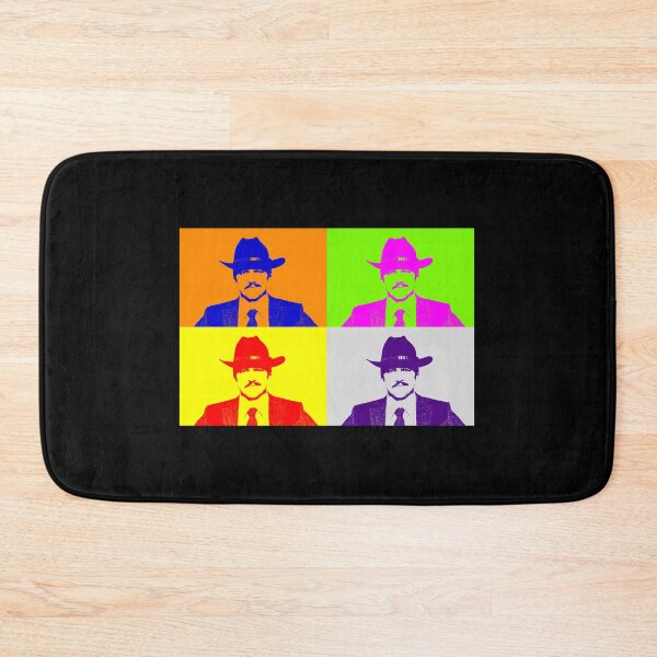 Item preview, Pedro pascal with Sombrero in Pop Art designed and sold by ecdato.