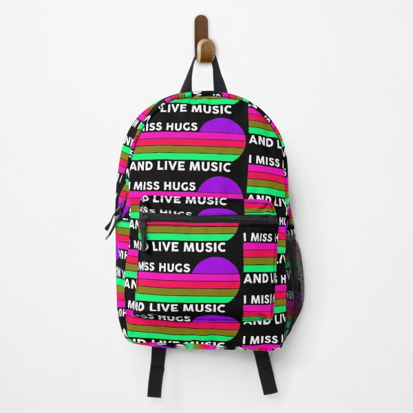 Item preview, I miss hugs and live music designed and sold by TekknoOutfits.