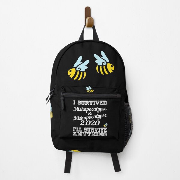 Item preview, I Survived Mishapocalypse 2.0 2020 'Angel Bee' (White Version) designed and sold by MinaMonsterMash.