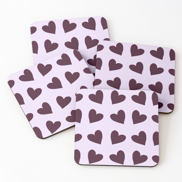 Item preview, Cute Purple Hearts Pattern for Valentine’s Day designed and sold by ToriaScarlett.