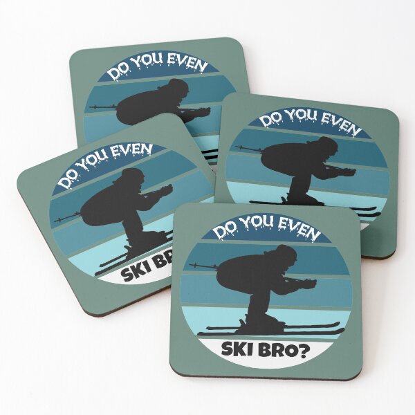 Item preview, Do you even ski bro? designed and sold by SidTastic .
