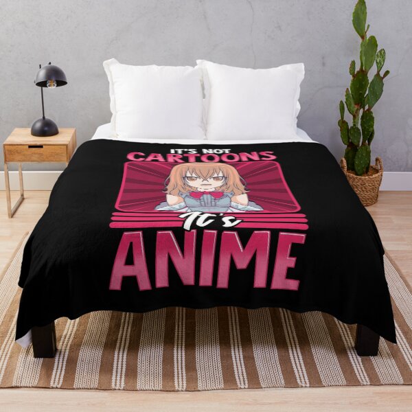 Item preview, It's Not Cartoons It's Anime Obsessed Addict designed and sold by perfectpresents.