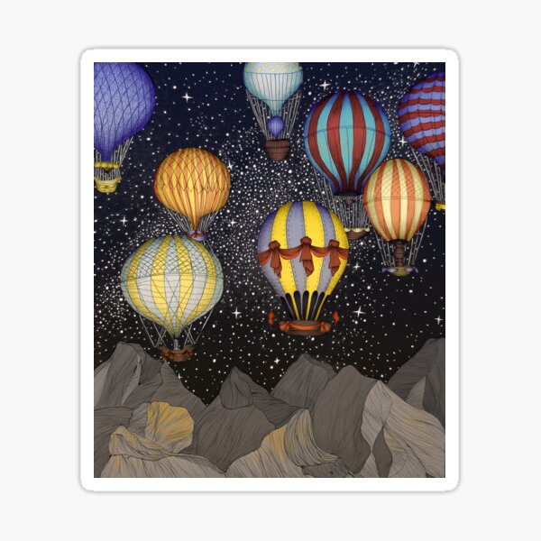 Item preview, Night Flight Colour Version designed and sold by ECMazur Art.