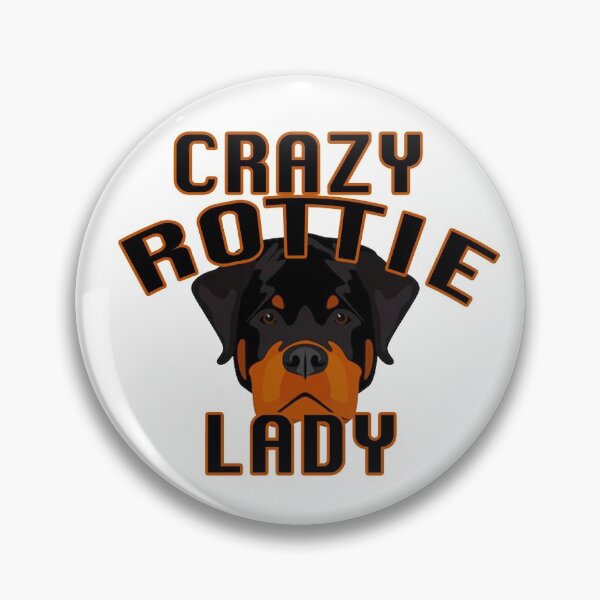 Item preview, Crazy Rottweiler Rottie Lady designed and sold by Jamesf37.
