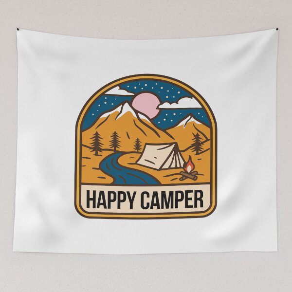 Item preview, Happy camper designed and sold by Izod55.