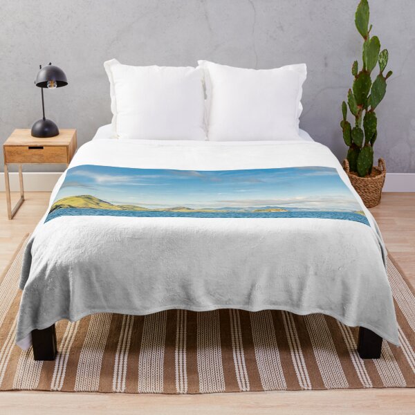 Item preview, Panoramic view of the mountains and hills of the Flores coastline in Indonesia designed and sold by SnapTPhotograph.