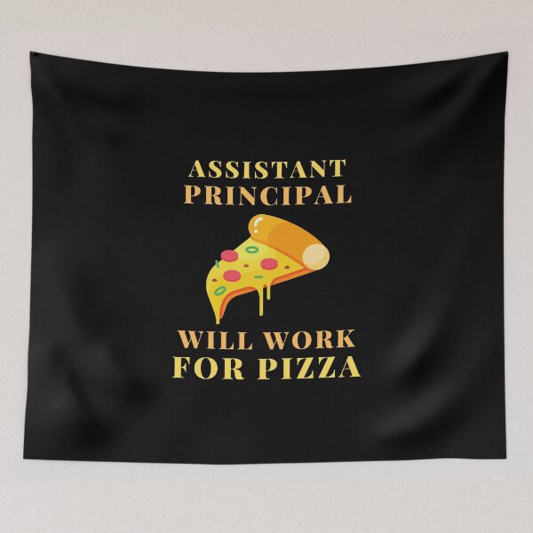 Item preview, assistant principal pizza designed and sold by SnowballStep.