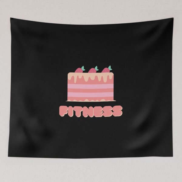 Item preview, Fitness Cake Design designed and sold by Roc3Design.