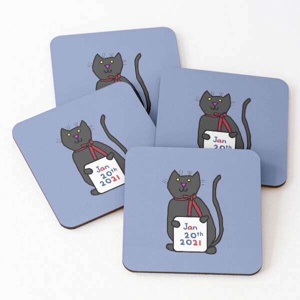 Item preview, Biden Harris Inauguration Cute Cat designed and sold by ellenhenry.