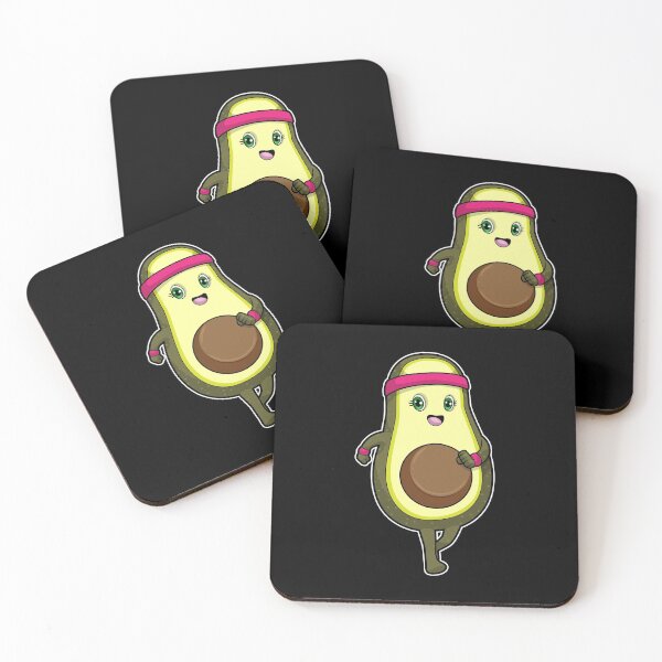 Item preview, Avocado at Jogging with Headband designed and sold by Snabdesign84.