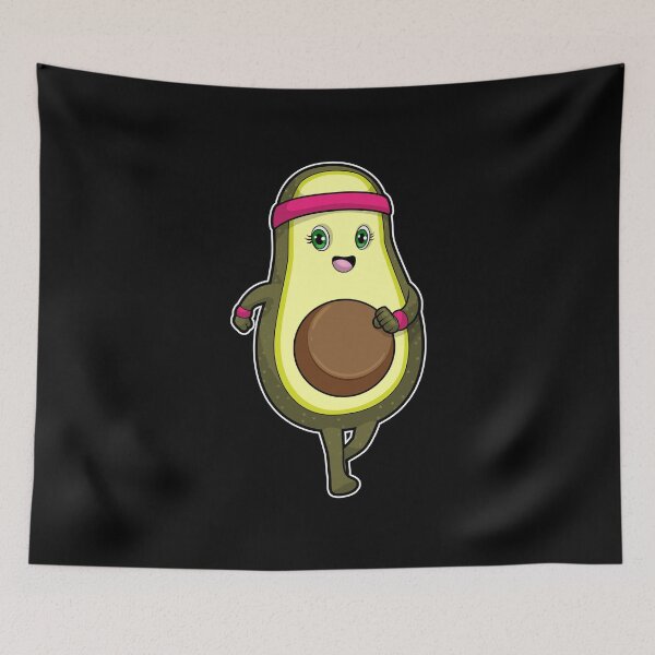 Item preview, Avocado at Jogging with Headband designed and sold by Snabdesign84.