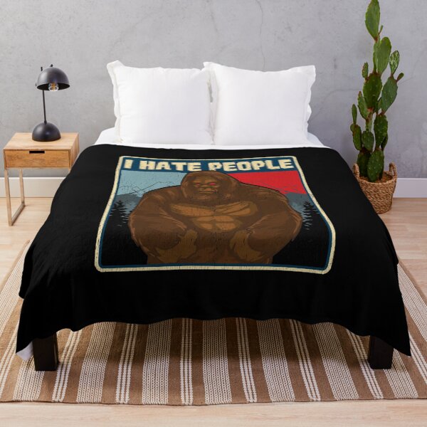 Item preview, BigfootI Hate People Funny Camping Pun Nature designed and sold by perfectpresents.